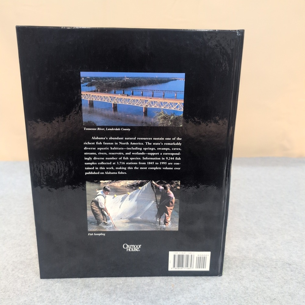 Fishes of‎ Alabama and the Mobile Basin Oxmoor House 1996 Hardcover with Map - Picture 3 of 9